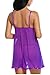 Avidlove Women Lingeries Sequin Babydoll Lace Outfits See-through Night Dress