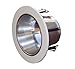 6 Pack- 4 Inches Open Reflector Trim/Trims for Line Voltage Recessed Light/Lighting-fit Halo/Juno