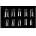 500 Pcs CRYSTAL CLEAR FRENCH False Tips Nail Art