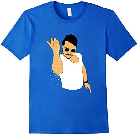 Men's SaltBae shirt 3XL Royal Blue