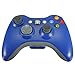 PowerLead Poco F003 Wireless Remote Joypad Gamepad Game Controller Wireless Joystick for Microsoft Xbox 360 PC Windows 8 xp -Blue