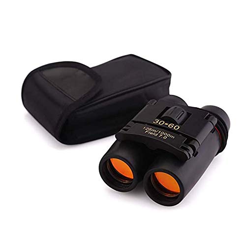 ZOGIN Sakura 30X60 Zoom Mini Binoculares Prismáticos Portátil para la Visión Nocturna - Ideal para Conciertos Partido de Fútbol Camping Caza Ect