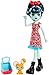 MONSTER HIGH MONSTER FAMILY ALIVIA STEIN & GIGAWATT DOLL + PET