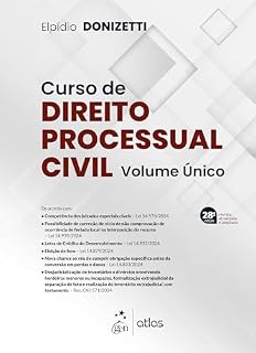 Livro Curso de Direito Processual Civil - Vol.Único - 28ª Edição - 2025