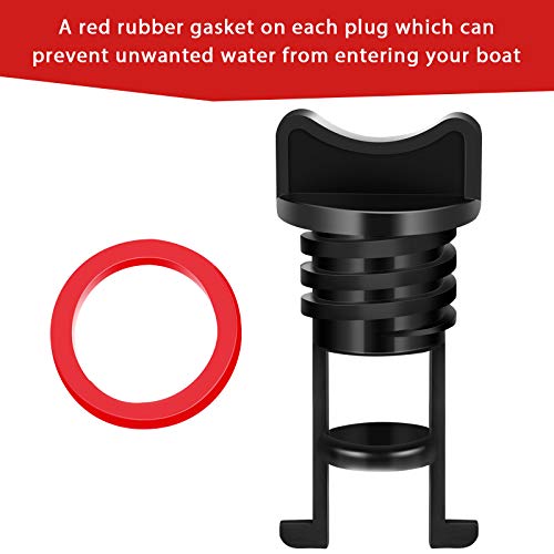 Nylon Kayak Drain Plugs Thread Drain Plugs for Kayak Dinghy Canoe Boat