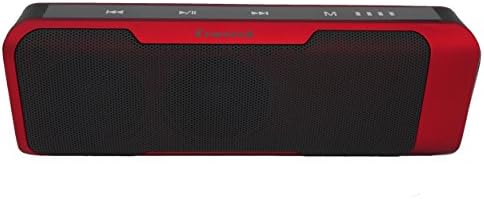 Truetek Products Bluetooth Speaker-6 Watt 2.1 Sound-Modified Clear Voice Prompts for Each Function-Durable Soft Touch Control-Built in 4000mah Power Bank