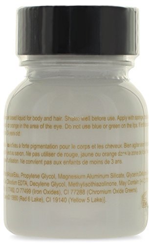 Mehron Makeup Liquid Face & Body Paint, WHITE - 1oz