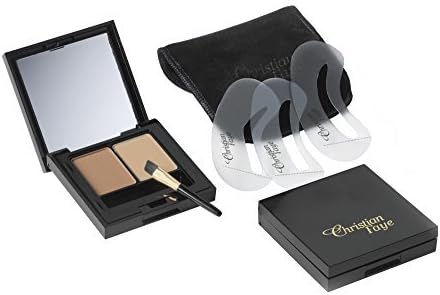 Christian Faye Eyebrow Natural Kit, Brown/Taupe - Pack of 2 by Christian Faye