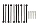 Evergreen FSHB8-10422 Full Gasket Set Head Bolt
