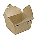 Fit Meal Prep 36 Pack 30 oz Disposable Take Out Containers Microwaveable Kraft Paper To Go Boxes for Food To Go Containers Takeout Containers