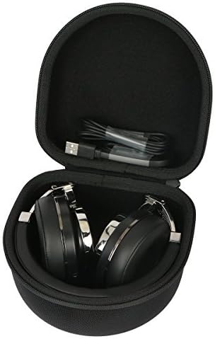 Headphone Hard Case for Bluedio T3 (Turbine 3rd) Extra Bass Wireless Bluetooth 4.1 Stereo Headphones by Khanka