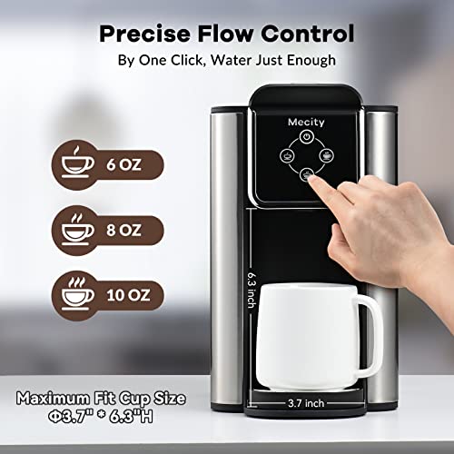 Mecity Coffee Maker 3in1 Single Serve Coffee Machine, For KCup