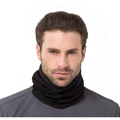 Fleece Neck & Ear Warmer - Reversible Neck Gaiter, Mask, Headband & Beanie Fleece Neck & Ear Warmer - Reversible Neck Gaiter, Mask, Headband & Beanie