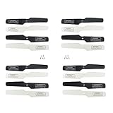 Coolplay UDI U817 U817C U817A U818 U818A Main Blades Props with Mounting Screws Spare Part Crash Kit for Udric RC Quadcopter (Pack of 16)