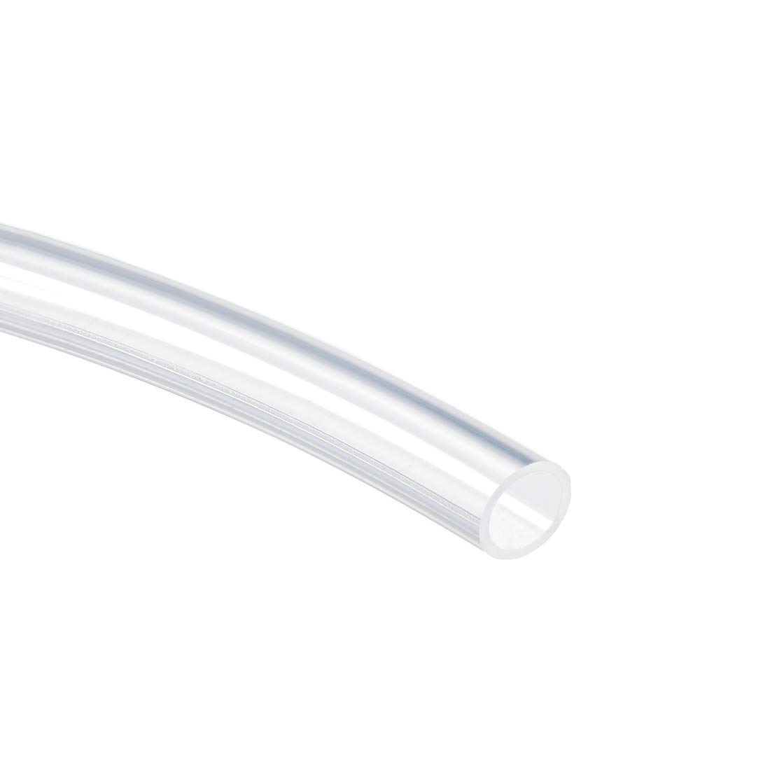 sourcing map Silicone Tubing 5/16"(8mm) ID X 7/16"(11mm) OD 3.3ft(1m) Silicone Rubber Tube Air Hose Pipe for Pump Transfer Clear