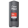 Dove Men+Care Body Wash Deep Clean 13.5 oz for Healthier, Hydrated and Stronger Skin Effectively Washes Away Bacteria…
