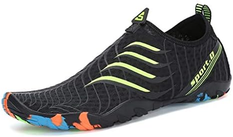 Water Shoes Sale Sunday77 Flat Striped Stretch Fabric EVA BarefootSport Mesh Gym Quick Dry Lightweight Anti-Slip Exercise Beach Yoga Shoes