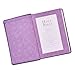 KJV Holy Bible, Compact Faux Leather Red Letter Edition - Ribbon Marker, King James Version, Purple (KJV Compact Editions)