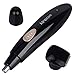 Rechargeable Nose Hair Trimmer-Kirecoo Professional Electric Water Resistant Nose Ear Hair Trimmer for Men Women, Wet/Dry Use, Painless Trimming