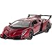 Best Choice Products 1/14 Scale RC Lamborghini Veneno Realistic Driving Gravity Sensor Remote Control Car Red