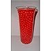 Bleiou 114g Vase Filler Gel Beads Magic Jelly Crystal Mud Soil Water Bead Pearl RED - 4oz Makes 3 Gallons - Water Storing Gel