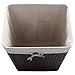Giantex Rectangle Bamboo Hamper Laundry Basket Washing Cloth Bin Rangier Lid (Deep Brown)