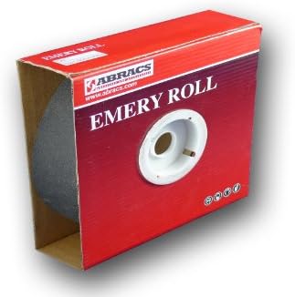 32147 P80 x 25mm x 50m Abracs Emery Roll (Box of 1)