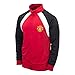 Manchester United Jacket Track Soccer Adult Sizes Soccer Football Official Merchandise (RED - BLACK, L)