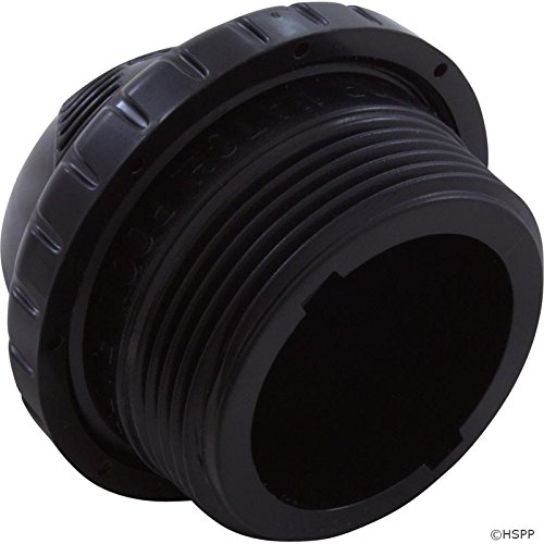 Inlet Fitting, Infusion Venturi, 1-1/2"mpt, Black