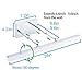 TRLIFE Adjustable LED Bathroom Light Fixture, 24inches Retractable Bathroom Vanity Light Fixture, 16W Cool White 6000K LED Vanity Light for Makeup Bathroom Lighting Over Mirror Cabinet Sink