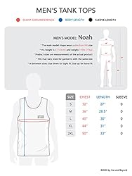 Hat and Beyond Mens Tank Top Soft Performance