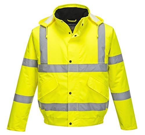 Portwest Warnschutz-Pilotjacke, Größe: 6XL, Farbe: Gelb, S463YER6XL