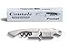 Pocket Prestige Waiters Corkscrew By Coutale Sommelier - Stainless Steel - French Patented Spring-Loaded Double Lever Wine Bottle Opener for Bartenders and Gifts - Sharp Micro-Serrated Knife