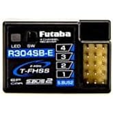Futaba 01102180-3 R304SB-E 2.4GHz T-FHSS 4-Channel Telemetry Micro