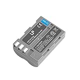 LP EN-EL3e Battery, Replacement for Nikon EN EL3e, EL3, EL3a, Compatible with Nikon D700, D300s, D300, D200, D100, D90, D80, D70s, D70, D50, MH-18, MH-18a, MH-19, MB-D200, MB-D10 & More