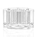 TWING Premium Acrylic Flower Shape Cosmetic Brush Holder Crystal and Unbreakable Organizer