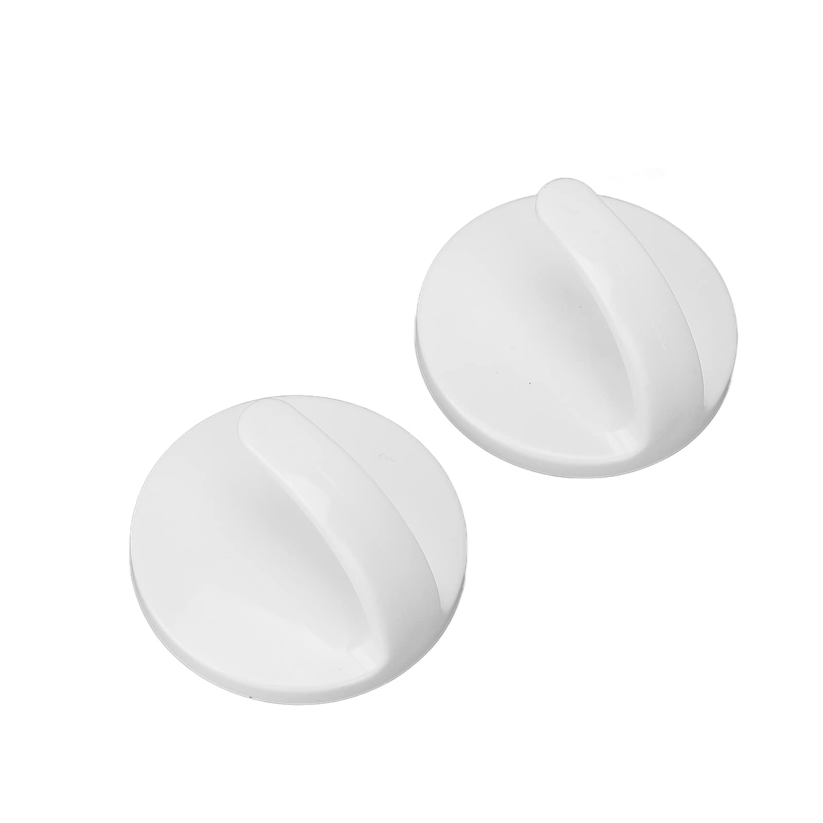 HURRISE White Magnetic Hooks, Magnetic Hanger Magnetic Hooks Portable Convenient Magnetic Hanger Hook for Kitchen Refrigerator