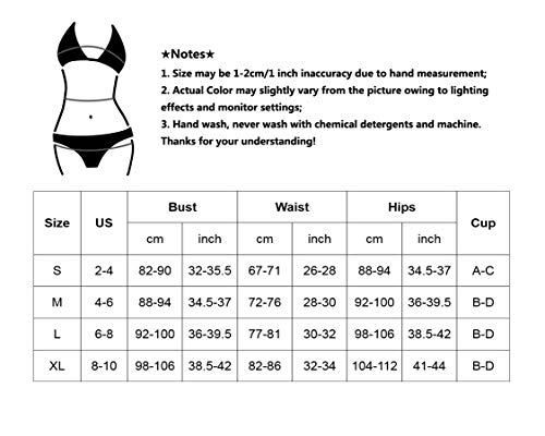 image for MOSHENGQI Sexy Push up Bikini Sets High Waist Swimsuits for Women Spag