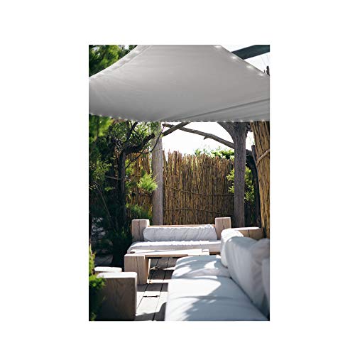 Duke-Handel Sonnensegel Rechteckig Vega Mit LED Beleuchtung Am Rand Aus Solarenergie Sonnenschutz Für Garten Oder… – Bild 6