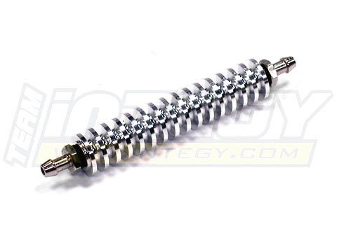 Integy RC Model Hop-ups C22622SILVER Fuel Cooler for Monster Truck & 1/8 Scale Nitro Engine