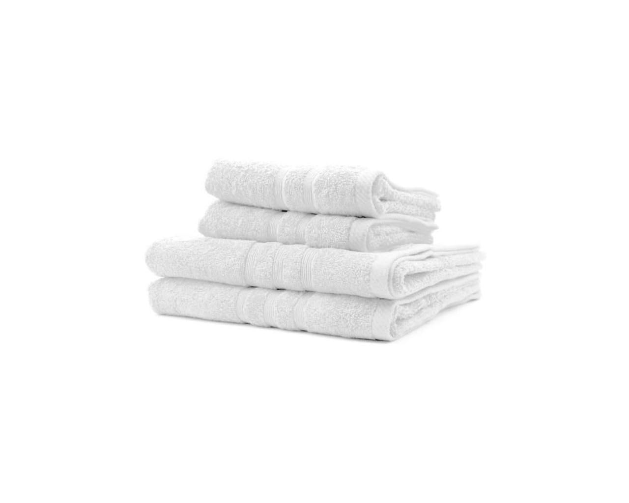 TODAY 2 Bath Towels 50 x 90 cm + 2 Bath Sheets 70 x 130 cm 100% Cotton Chalk