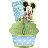 Mickey's 1st Birthday Centerpiece