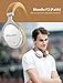 Bluedio Bluetooth Headphones Over Ear, Active Noise Cancelling Over-Ear Headphones F2 Wireless Bluetooth Headsets with Mic (White)