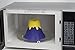 Kitchen Gizmo Volcano Microwave Cleaner - Thoroughly Cleans your Microwave in Minutes with this Fun Erupting Volcano - Purple