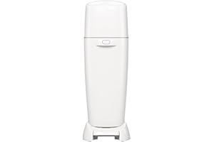 Playtex Diaper Genie Complete Diaper Pail with Odor Lock Technology, White