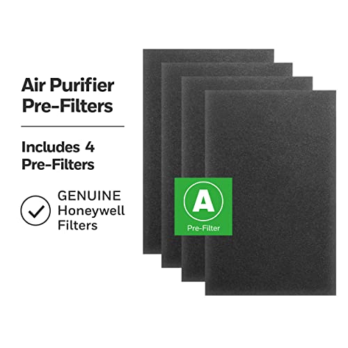 Honeywell HRFA300 Air Purifier Pre Kit Filter, 4Pack Allergen Air