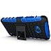 Lumia 640 Case,Nokia 640 Case, Sophmy Hybrid Dual Layer Armor Protective Case Cover with kickstand for Microsoft Lumia 640 (blue)