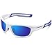TOREGE Polarized Sports Sunglasses for Men Women Cycling Running Driving Fishing Golf Baseball Glasses EMS-TR90 Unbreakable Frame TR007