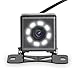 Rear Backup Camera, Esky 8 LED Night Vision Car Front with Guideline, One Button Control