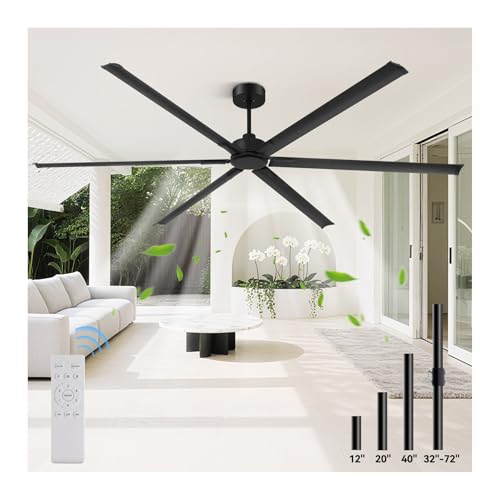Esxnaeplzx 120 Inch Industrial Ceiling Fan